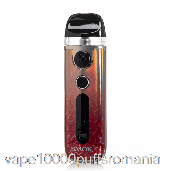 Vape Romania Smok Novo 5 30w Pod System Cobra Rosie Argintie